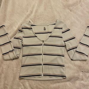 zip down long sleeve